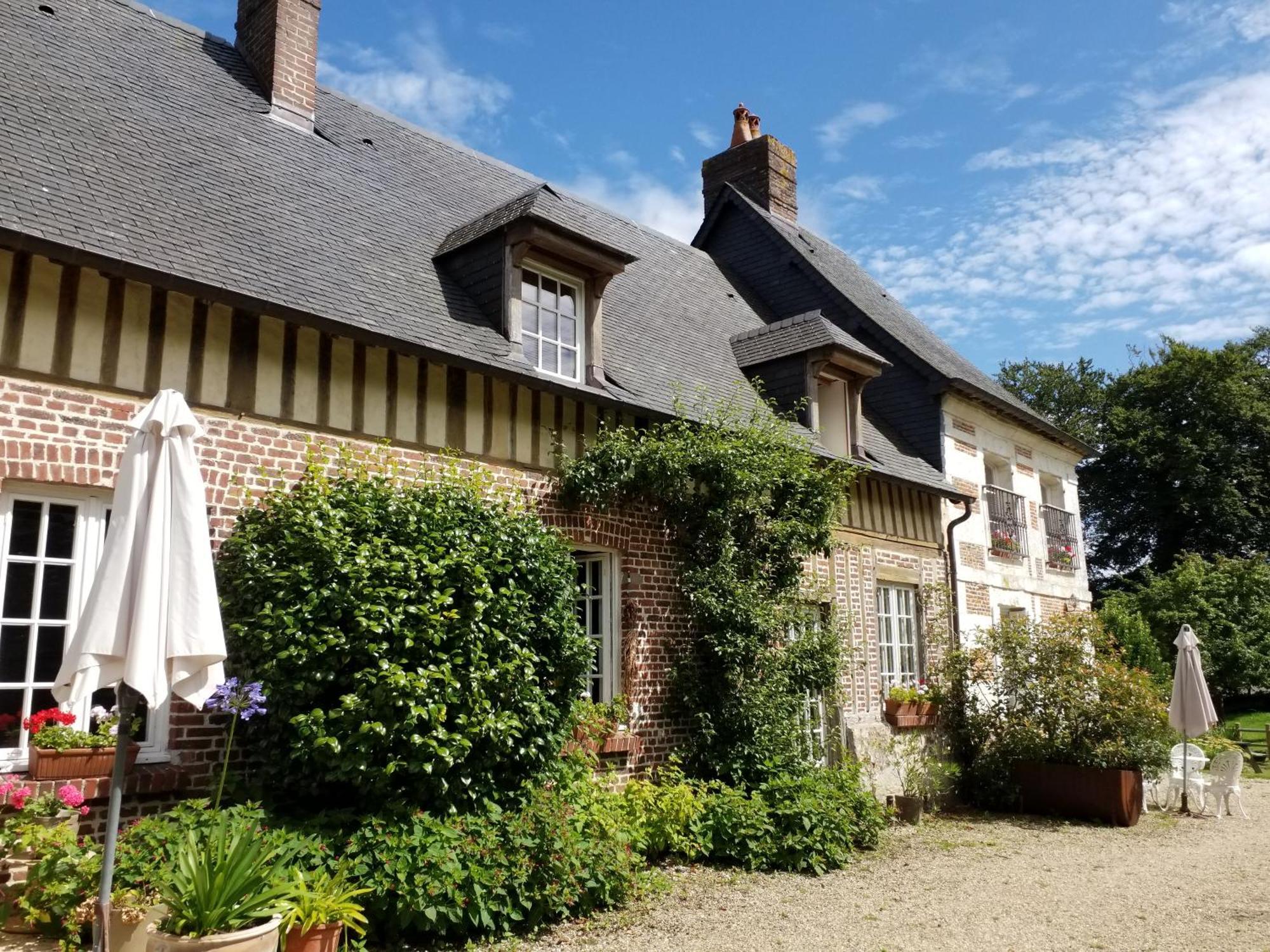 Gites Normands De Charme Les Chataigniers Bretteville-du-Grand Caux Exterior foto