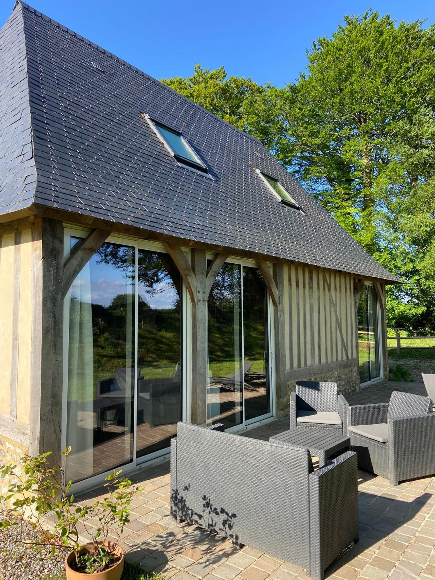 Gites Normands De Charme Les Chataigniers Bretteville-du-Grand Caux Exterior foto